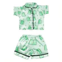 可爱水果卡通动物娃娃睡衣，适合16-18英寸娃娃 - 彩色 - 查看 13