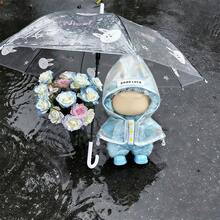 Bộ quần áo búp bê Labobo 6,69 inch, trang phục dễ thương, bộ phụ kiện búp bê, 2 món - áo mưa và giày, 5 màu: Tím, Cam, Xanh dương, Hồng, Đỏ, phù hợp cho búp bê thế hệ 1/2/3, quà tặng sinh nhật và ngày lễ (Không bao gồm búp bê) - Nhiều màu - Xem 3