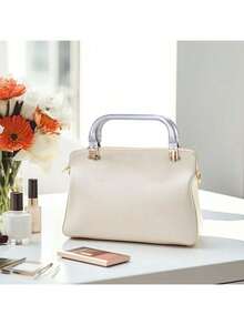 EstiloSEWACC 2Piezas Manijas De Metal Para Bolsos Marco De Purse Frame De Accesorios De Bricolaje Para FabricacióN De Bolsos Suministros Para ManualidadesVersióN Mejorada - 1 - Ver 2