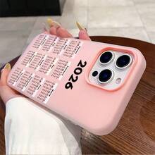 2026新年カレンダー印刷 2-in-1 TPI電話を保護するケース  17 Pro Max 17 Airを使う、 16E 16 15 Pro 14 Plus 13 12 11 Pro Max マットケース  11/12/13/14/15/15pro/15 Plus/15 Promax/7plus/8plus/11pro/12pro/13pro/14pro/11promax/12promax/13promax/14promax/14plus/5を使うカバー - ベージュ - チェックする 7