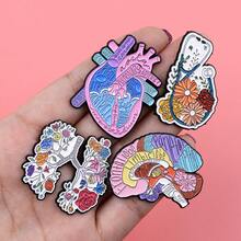 Cute Enamel Pin Lapel Pins Badges On Backpack Women's Brooch Clothes Gift Jewelry Fashion Accessories - Multicolor - View 6