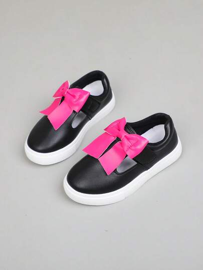 1 Pair Infant Solid Color Hook And Loop Casual Outdoor Sports Shoes, Boys Sneakers, Girls Outdoor Casual Student Shoes, Fashionable Baby Shoes