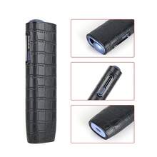 1pc 360° Protective Case For IQOS ILUMA ONE/ILUMA I ONE, Effectively Prevents Scratches And Collisions, Crocodile Grain PU Leather Surface, Accessories For Smoking Device, Suitable As Gift For Men And Women