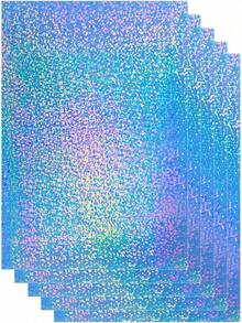 EstiloTendenciaBleidruck - CalcomaníA HolográFico Para Impresora De InyeccióN De Tinta/LáSer, 20 Hojas De 8.5 X 11 PulgadasCalidad PremiumVersióN Mejorada - 1 - Ver 3