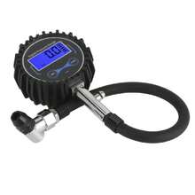 Medidor de Presión de Neumáticos Digital, 200 PSI Inflador de Neumáticos de Coche Medidor de Presión de Neumáticos Monitoreo Pantalla Digital LCD 4 Unidades para Coche, Motocicleta,37564783 - Tipo de Enchufe A Japonés (100V) - Ver 1