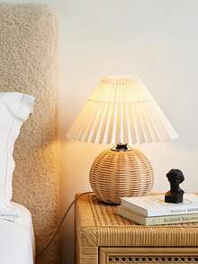 1pc USB Powered Golden Curved Arm Desk Lamp, Retro Style Bedside Lamp, Suitable For Bedroom, Hostel, Dining Room, Camping, Warm Light Atmosphere Lamp - Multicolor - View 5