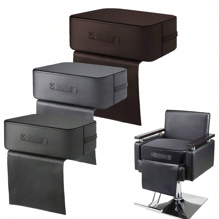 1 st. klippmatta i minnesskum, salongsdyna, sittdyna i barbershop, avtagbart och tvättbart överdrag, sidohandtag