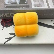 Alimentos blandos y esponjosos realistas para alivio de estrés, apretones lentos y rebote lento para descompresión - Multicolor - Ver 3