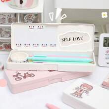 60pcs Inspirational English Letter, Heart Shaped Tear-Off Memo Stickers For Planner, Notebook, Phone - Sticker - View 7