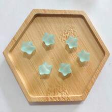 亚克力高透明星形横孔五角星散珠手链手机链吊坠手链脚链吊坠DIY串珠首饰配件 - 彩色 - 查看 10