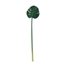 1/3 Pcs Artificial Monstera Leaves With Long Stems For Vase - Fake Tropical Plant Palm Leaves Realistic Turtle Leaf/Banana Leaf Suitable For Home Wedding Party Decoration Indoor Outdoor Home Office Garden Living Room Decoration - Green - View 13