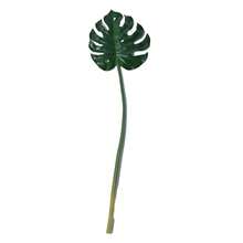 1/3 Pcs Artificial Monstera Leaves With Long Stems For Vase - Fake Tropical Plant Palm Leaves Realistic Turtle Leaf/Banana Leaf Suitable For Home Wedding Party Decoration Indoor Outdoor Home Office Garden Living Room Decoration - Green - View 20