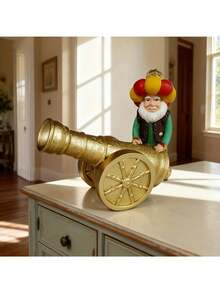 1件创意中东老人加农炮装饰摆件，开斋节节日装饰雕像 - 經典的 - 查看 5