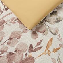 REGENCY HEIGHTS Fluffy 2/3/6/9 Pieces Lightweight Comforter Sets,Reversible Floral Botanical Seersucker Mini Bedding Comforter Set,Artist's Exclusive Craft Design For Elegant Bedroom Decor,,Ideal Gift For Holiday Festivals Commemorations And Seasonal Transitions,All-Season Home Textile For Twin-Queen-King Size - Brown-6/9 pcs - 查看 5