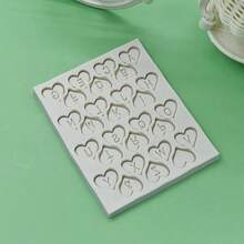 1个心形和字母形状手工硅胶模具 - 淺灰色 - 查看 4