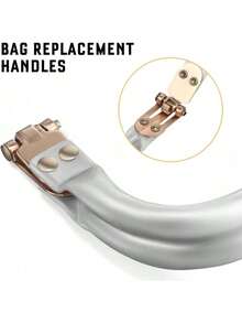 EstiloSEWACC 2Piezas Manijas De Metal Para Bolsos Marco De Purse Frame De Accesorios De Bricolaje Para FabricacióN De Bolsos Suministros Para ManualidadesVersióN Mejorada - 1 - Ver 6