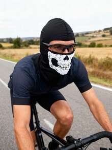 1/2/3/4pcs Unisex Skull Face Mask Balaclava, Suitable For Cycling, Hiking, Party, Skiing - Multicolor - View 8