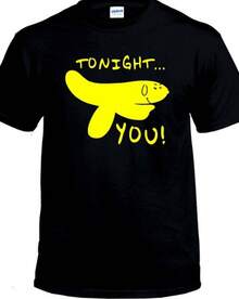 Mano de plátano esta noche... ¡Tú!Camiseta - Blanco - Ver 5