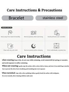 1pc Girl's Stainless Steel Twisted Chain Bracelet, Versatile Daily Accessory