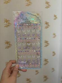 3D Embossed Glow-In-The-Dark Collage Stickers, Cartoon Mountain & Sea Landscape Decal Stickers. Decorative Stickers, Gifts. Home Room Decor, Party Decor, Birthday Gifts, Various Holiday Gifts - Multicolor - View 12