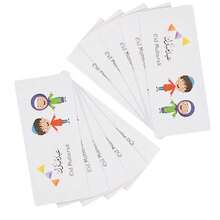 10/20pcs Eid Mubarak Red Envelope Cartoon Pattern Money Packet With Cash Slot Ramadan Gift Red Bag - White Background Character Envelope Wallet Bag - View 13