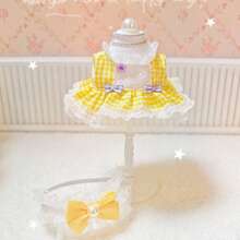 1pc Clothing Only] Doll Clothes Lolita Dress Lace Hair Accessory Replacement - Multicolor - View 13