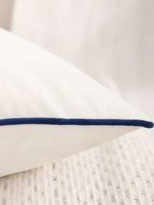 1件/2件装椰树刺绣抱枕套，天鹅绒面料，适用于客厅、卧室、农舍、沙发、家居装饰，蓝色 - 藍色 - 查看 6