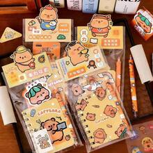 Conjunto de Papelaria do Rato-d'água, Embalagem de Caixa de Presente Requintada, Presente Temático do Rato-d'água de Alto Valor. Este Pequeno Presente Divertido de Volta às Aulas Usa Materiais Aprimorados para Maior Durabilidade. É o Melhor Presente de Feriado, Presente de Ano Novo, Presente de Volta às Aulas e Recompensa Estudantil para Amigos, Família e Colegas de Classe. - Multicolorido - Visão 6