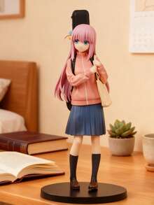 Bocchi The Rock! Gotoh Hitori Figurine, Desktop Model, Best Gift For Guitar Lovers, Anime Fans - Christmas Gift, Birthday Gift - Multicolor - View 3