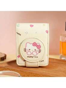 SANRIO Túi đựng son dưỡng môi có gương - Túi du lịch dễ thương, cũng là món quà tình bạn dành cho các bạn nữ sinh viên (mùa tốt nghiệp). Thiết kế có thể gập lại, họa tiết ngộ nghĩnh và đáng yêu, túi đựng đồ trang điểm và son dưỡng môi lý tưởng | Phụ kiện thú vị | Khóa kéo bền chắc, phù hợp để kết hợp với các sản phẩm khác. - Nhiều màu - Xem 6