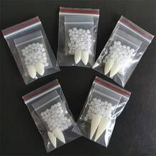 Halloween Vampire Fangs Set - DIY Costume Teeth With Adhesive, Suitable For Day Of The Dead And Party Cosplay Decoration - White - View 8