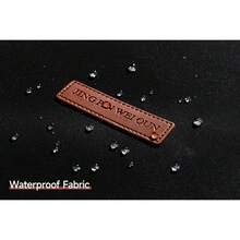 1Pc Chef Aprons For Men Women With Large Pockets, Cotton Canvas Cross Back Adjustable Cooking Kitchen Work Waterproof Bib Apron Black - Black Canvas Apron - View 8