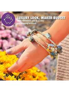 EstiloArtistic Wire - Alambre De LatóN Resistente Al Deslustre De Calibre 20, Color Dorado, 6 YardasVersióN Mejorada - Bolso de noche - Ver 10