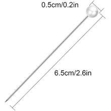 Pins Faux Pearl White Wedding Head Straight Bouquet Pins For Sewing Craft Wedding Decorations(100 Pieces) Local Shipping - Variants1 - View 5