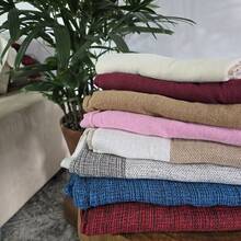 Set Of 2 Luxury Giant Sofa Throws 120x210 Decorative Protective Sofa Covers - 咖啡色和白色 - 查看 3