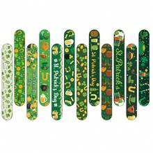 Twelve Models - Irish Festival Wristbands With Reflective Effect. Ideal As Gifts To Set The Atmosphere At Music Parties.