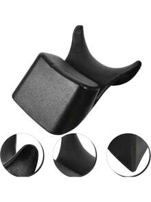 Shampoo Bowl Neck Pillow, Head Support Pad And Neck Cushion, Suitable For Shampoo Bowl, Anti-Slip Silicone Neck Rest, Dedicated For Shampoo Bowl, Applicable For Salon, Spa And Home Use - Black - View 3