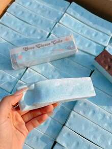1. Sea Salt Cheese Chocolate Bar Squeeze Toy, Healing Blue Series Squeeze Toy, Super Slow Rebound, Real Slow Rebound Cheese Bar, Super Soft Slow Rebound Cheese Bar Squeeze Toy, Matcha Cheese Bar, Chocolate Chip Cheese Bar, Cute Cheese Bar Squeeze Toy, Perfect Gift, Birthday Gift, Gift - Multicolor - View 1