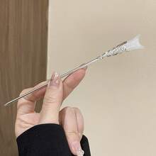 2026 New Chinese Style Jade Hairpin Hair Stick Ancient Style Hanfu Hair Accessory Retro Hairpin Chinese Style Hairpin For Women 1pcs - 白玉臘發簪 - 查看 1