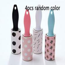 2/3/4/5片装纸质除毛器 | 粘性除毛刷，撕拉式，便携式，可去除衣物和宠物身上的绒毛，除尘器，尺寸1.18*2.76*5.91英寸，小巧易携，适合放入包袋中 - 彩色 - 查看 16