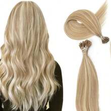 تمديدات شعر طبيعي بشري لون أسود 50 خصلة، تمديدات شعر بشري مريحة للارتداء، تمديدات شعر بشري طويلة مستقيمة، شعر ناعم مستقيم غير مرئي - متعدد الألوان - مشاهدة 92