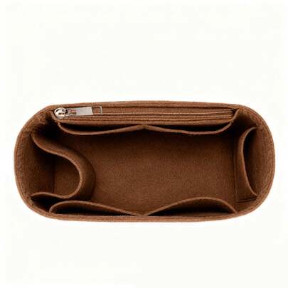 包包收纳整理袋毛毡钱包内胆女士化妆品收纳手提袋分隔器化妆包定型器配件旅行必备