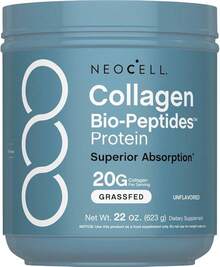 NeoCell Collagen Bio-Peptides Powder| 22oz| Super Hair, Skin, And Nails| Superior Absorption| Grassfed Protein Supplement| Advanced With 18 Essential Amino Acids - 22盎司(1包) - 查看 11