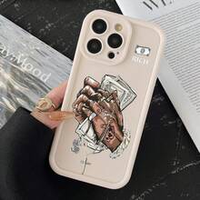 All-In-One, Drop-Resistant Phone Case For A Creative Dollar Design, Offering Camera Protection For IPhone Models 16 Pro Max, 15 Pro, 14 Plus, 13, 12, 11, And XS.,Suitable For IPhone17 Air - màu đen - Xem 5