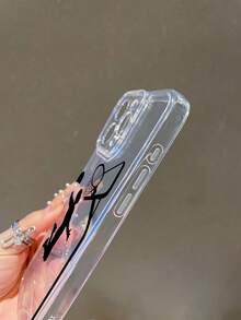 1pc Minimalist Basketball Dunk Graphic Painted Anti-Drop TPU Phone Case Compatible With Apple XS/XS Max/XR/11/12/13/14/14 Plus/15/15 Plus/16/16 Plus/7/8 Plus And Other Models - Multicolor - View 2