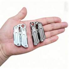 带旋转滑动功能的EDC玩具 - 创意金属桌面玩具，有助于集中注意力和进行动态游戏，是送给男士和办公室专业人士的绝佳礼物 - 彩色 - 查看 7