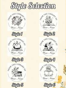 Customized Text Clamp Stamp, Book Embossing Machine, Personalized Embossing Stamp, Customized Stainless Steel Embossing Machine, Can Be Customized As Birthday Gift, Teacher's Day Gift, Gift For Book Lovers, Multi-Purpose, Envelope, Invitation, Napkin, Anniversary - Style B - View 2