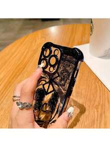 Local Delivery Popular Anime B-Berserks Phone Case For 16, 15, 14, 13, 12, 11 Pro Max, X, XR, XS Max, 8, 7 Plus - Shockproof Transparent Soft Back Cover - 黑色 - 查看 2