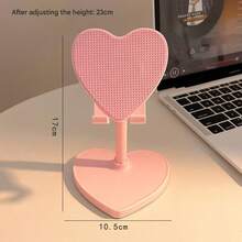 心形手机支架，必备单品！360°角度可调，高度可伸缩，适配所有手机/平板电脑。防滑、耐用、美观，居家/办公皆宜。- 多色可选，兼容、安卓手机，生日礼物、送给家人、朋友的理想之选。生日手机支架，手机配件，承重力强。 - 粉色 - 查看 11