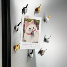 9pcs Cat Butt Fridge Magnets, Adding Humor And Fun To Your Refrigerator - Practical Fridge Magnets, Suitable For Adults, Best Gift For Birthday And Graduation - Cat Butt - View 6